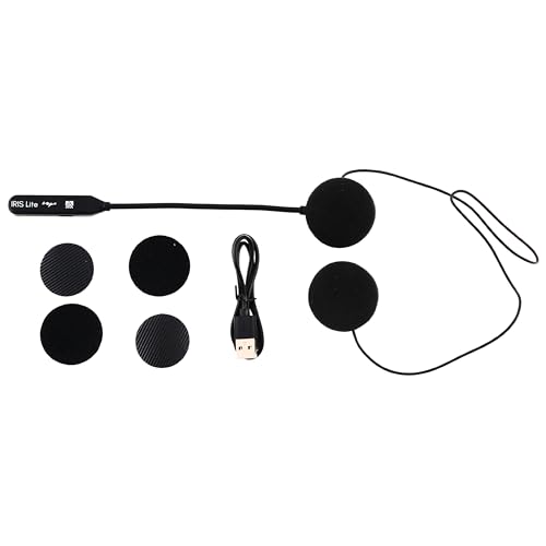 Image of Iris Wireless Bluetooth Headset | BT 5.0 | 16H Playback | Flexible Gooseneck Mic | Lightweight & Comfortable | IPX6 Waterproof