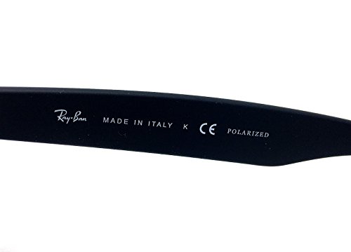 Ray-Ban RB4165 JUSTIN 55mm Black w/ Grey Gradient Polarized Sunglasses, 55 mm4