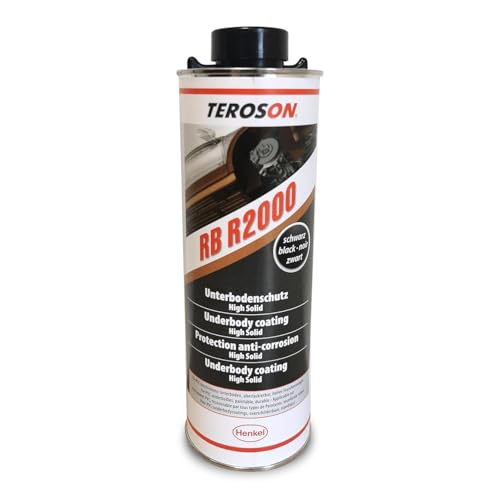 TEROSON RB R2000 Revêtement anti-gravillon, Noir, Flacon de 1 kg