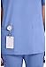 Dickies Unisex V-Neck Scrub Top, Ceil Blue, X-Large