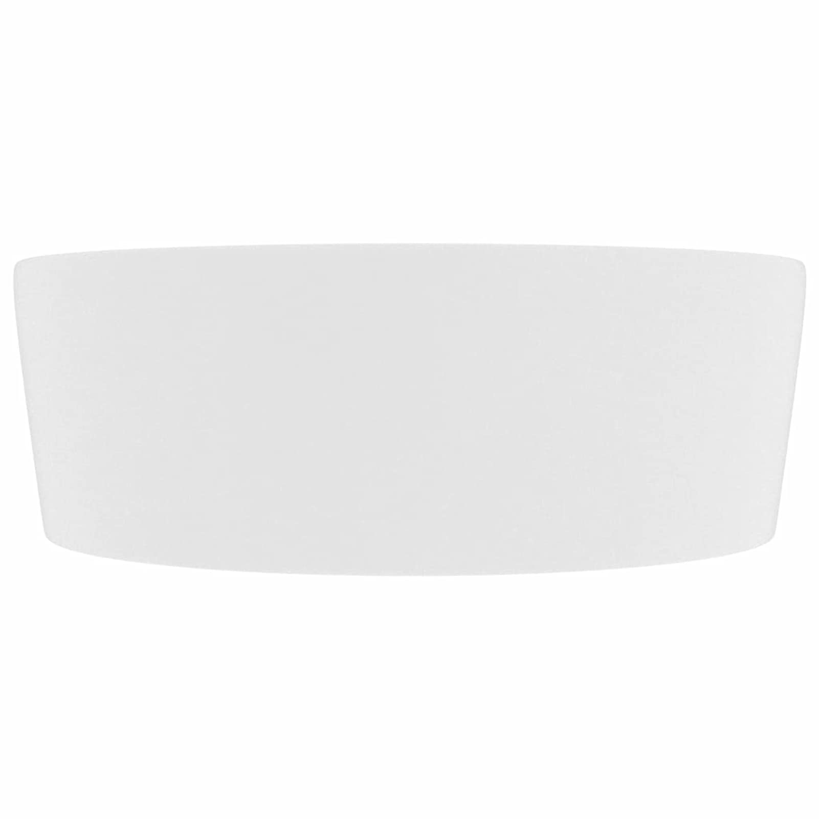 ShGaxin Lavabo Lujo con rebosadero cerámica Blanco Mate 36x13 cm, Fregadero, Lavabo Baño, Lavamanos Baño, Lavatorio Casa De Banho, Mueble Lavabo sobre Encimera