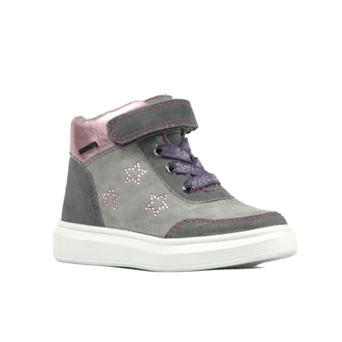 Richter Fille Alessa Basket : chaussures de sport confortables pour enfants en cuir souple