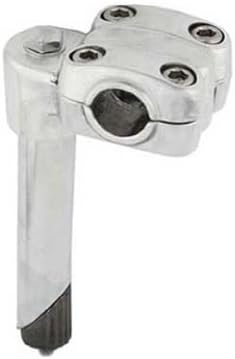 Alta Bicycle Steel 4 Bolt Alloy BMX Quill Stem,Multiple Sizes & Colors. (Chrome, 22.2mm)