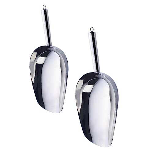 FONDOTIN 2Piezas Hielo Inoxidable De Unidades Arroz y Herramienta Práctica y Duradera