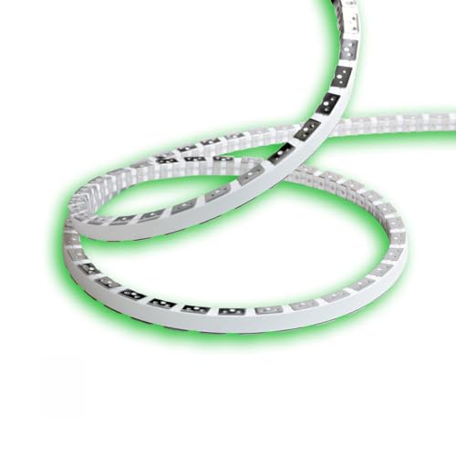 Cinta LED flexible verde 230V de Alcapower, iluminación profesional potente de 60W y gran brillo