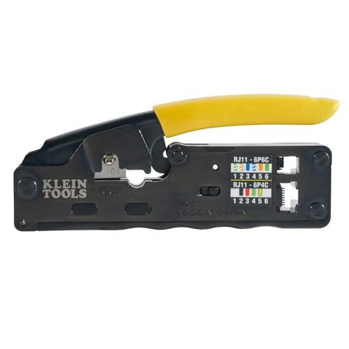 Super Rod VDV226-107 Compact Ratcheting Modular Crimper, Multi-Colour
