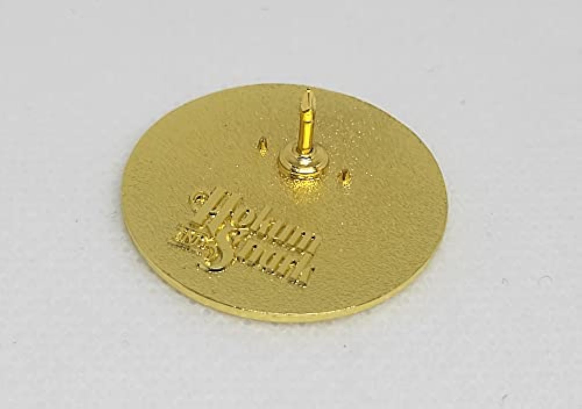 They She Pronoun Enamel Pin, Gold Finish, Minimalist