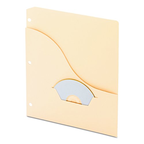 Pendaflex Pocket Project Folders, 3-Hole Punched, Letter Size, Manila, 15/Pack #TOP22