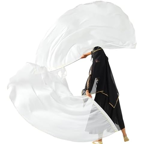 MUNAFIE Worship Flags Set (2 White Flags with Sticks) for Praise Guard and Church Cover