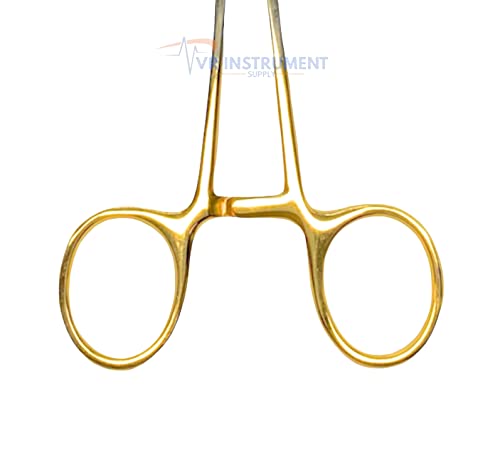 Vr Instrument Supply T/C German Mayo Hegar Needle Holder Driver Serrated Dental Surgical Tools 4'' #TOP5