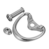 Design vintage classique pour un charme esthétique : le heurtoir de porte ancien apporte une touche décorative à votre porte d'entrée, alliant le charme rustique à la fonctionnalité moderne