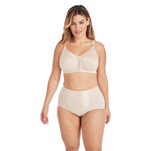 Bali Women’s Shapewear Double Support Light Control Brief with Lace Fajas 2-Pack DFX3722