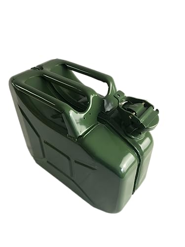 Kanister 10L Stahl Valpro en acier robuste vert olive d'origine militaire