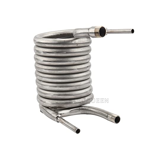 Échangeur de chaleur 304 compact pour chiller de moût durable