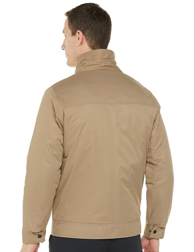 Image of Qube By Fort Collins Men's Winter Jacket - Padded Casual Jacket for Men | Full Zip High Neck Jacket with Stand Collar, Chest Zip Pocket & Side Pockets for Office, Winter Wear, Travel & Daily Use