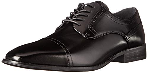 Stacy Adams Waltham Cap Toe Oxford Black 9 #TOP11
