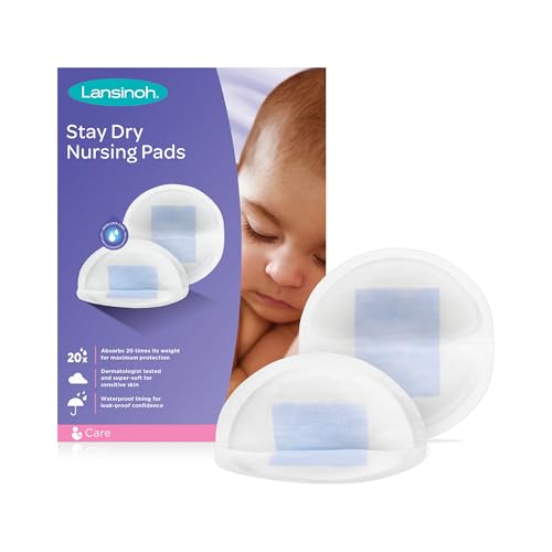 Image of Lansinoh Stay Dry Disposable Nursing Pads, 60 Count