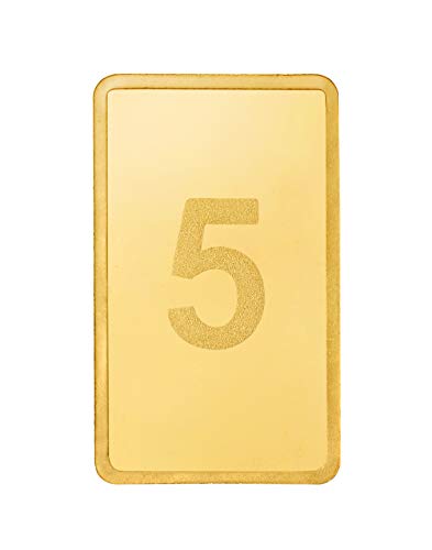 Bangalore Refinery 24k (999.9) 5 gm Yellow Gold Bar 2 31C1RK74gCL