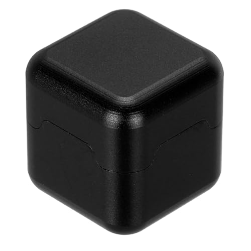 PATIKIL Porte-Craie Magnétique pour Billard, Porte-Craie en Aluminium pour Billard Étui pour Craie De Queue De Billard Accessoires pour Snooker, Noir