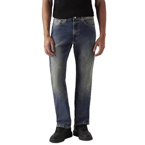 Image of Levi's Men's 505 Straight Fit Mid Rise Jeans