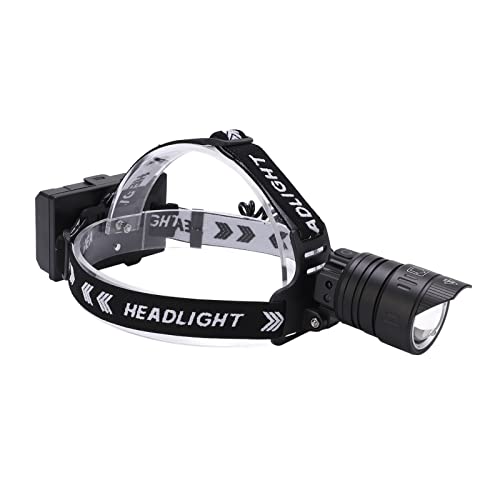 Luz frontal recargable para camping con lámpara ajustable contra la oscuridad 4