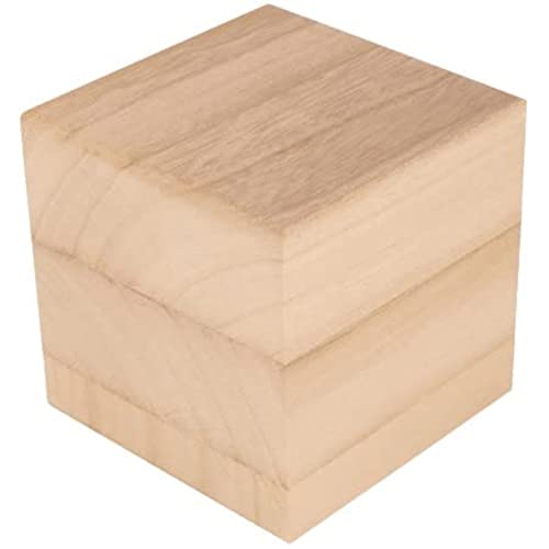 Artemio Wooden cube 10x10x10cm