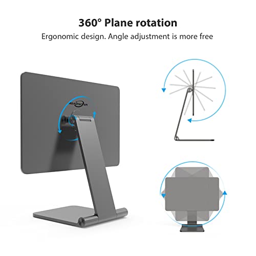 Meaowxva Magnetic Ipad Stand Adjustable Floating Foldable Tablet Holder Ipad Painting Desktop Stand For Apple Ipad Pro 12.9 3Rd/4Th/5Th/6Th Generation #TOP2
