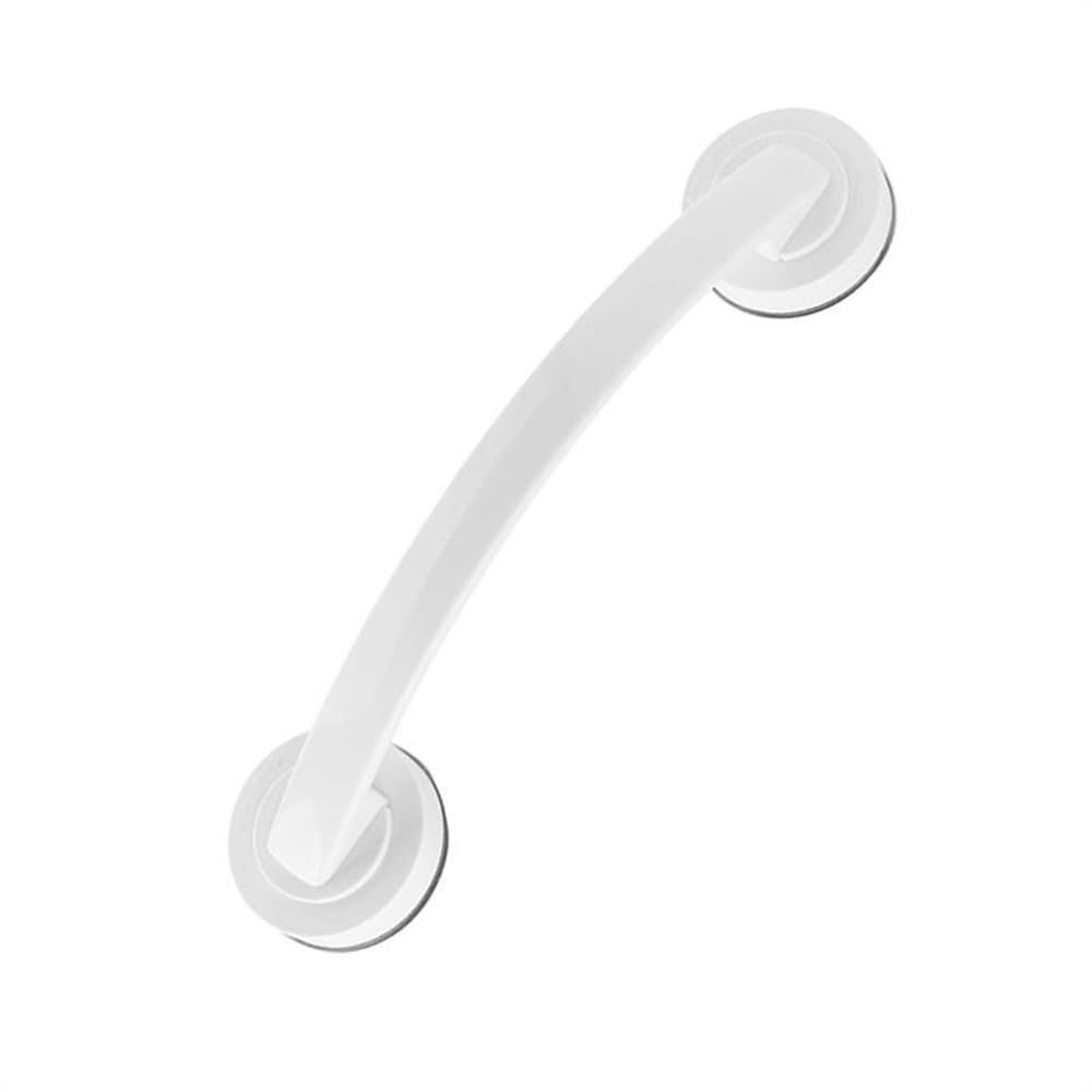 Maniglie corrimani Ventosa Potente Bagno corrimano Vasca da Bagno a Parete Anziani e Maniglie di Sicurezza Bambini Barre di Sostegno Vasca(White 30x6.5cm)