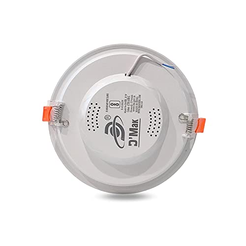 Image of D'Mak 22 Watt Round 3 in 1 LED PC Panel Light for POP & False Ceiling - Cool White, Natural White, Warm White (Pack of 1)