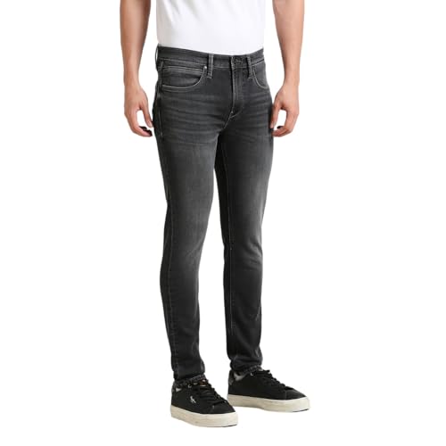 Image of Pepe Jeans Men's Regular Fit Jeans | Mid Rise | Chinox | Jeans for Man