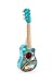 Hape International- Flower Power Guitar Chitarra Laguna Blu, Multicolore, Taglia Unica, E0600