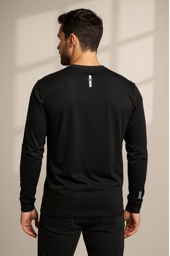 Image of Men's Crew Neck T-Shirt | Premium Polyester Fabric | Breathable, Lightweight, Stylish Activewear for Gym, Training & Casual Wear