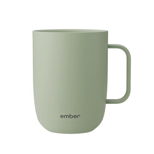 Image of Ember Temperature Control Smart Mug 2, 14 Oz, App-Controlled Heated Coffee Mug with 80 Min Battery Life and Improved Design, Matcha Green
