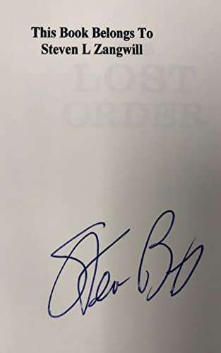Lost Order Signed 1250131413 Book Cover