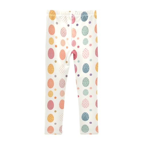 Color Egg A Girls Leggings Athletic Pants Tights Stretch Bottom2