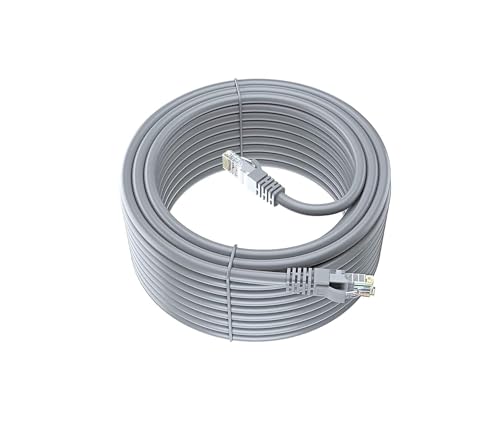 Image of CAT6 Ethernet LAN Cable | 10Gbps 550MHz | 100% Pure Copper | Gold Plated RJ45 | Made in India | High Speed UTP Network Patch Cord (10M)