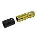 CTA Tools 4252 Metric Lug Socket 19mm with Carbon Fiber Sleeve for Car Maintenance Tools, Includes Finger-Width Divot for Easy Use, Yellow Color-Coded, Compatible with ½-Inch Drive Tools