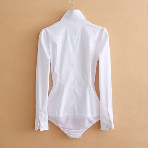 Body à manches longues premium blanc chemisiers d'exception - 2