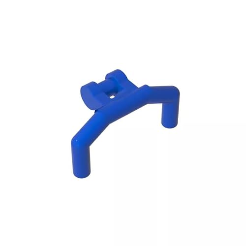 Gobricks GDS-1310 30031 98397 Handlebars With Angular Handles, Blue, 50 pcs