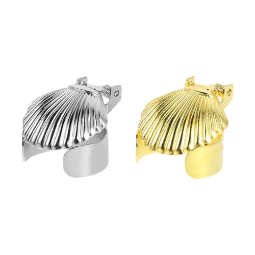 OUNONA 2Pcs Automatic Candle Extinguisher Tool Metal Wick Flame Snuffer for Home Safety Low Energy Consumption Compact Design for Meditation