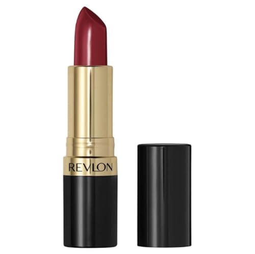 Revlon Super Lustrous Lippenstift, Cremige Formel für weiche, volle und gepflegte Lippen, 810 Uncut Ruby, 4.2g