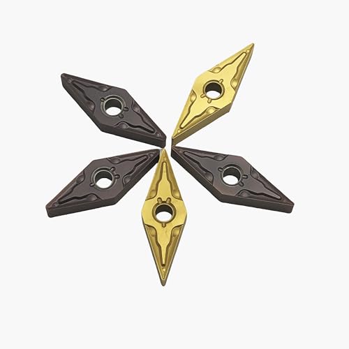 10 piezas insertos VNMG para torneado CNC miniatura 2