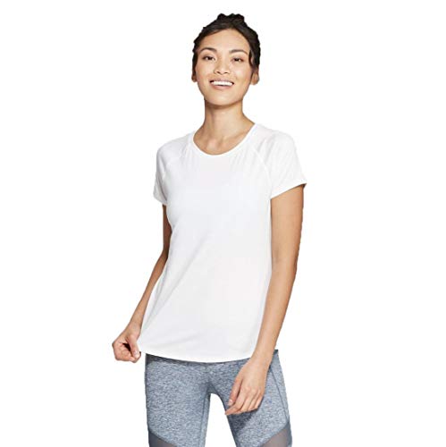 Champion C9 Women's Soft Tech Pindot T-Shirt - (White, XXLarge)
