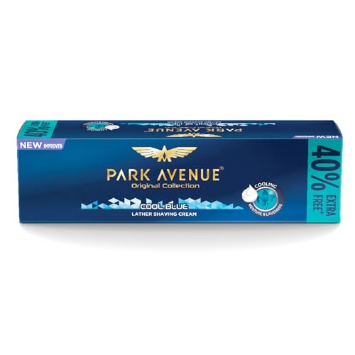 Park Avenue - Cool Blue Lather Shaving Cream 60g with Free 40% (6...