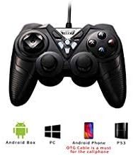 PC Game Controller, OUTWIT Wired USB Gaming Controller, Joystick Plug and Play, Gamepad with Dual-Vibration, Turbo and Trigger Buttons for Windows/Laptop/Steam/Android/ PS3/TV Box