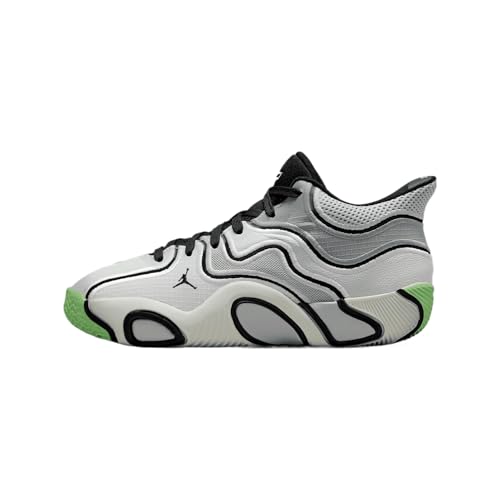 Nike Tatum 3 Big Kids' Basketball Shoes (HF3136-001, Platinum Tint/Particle Grey/Grey Fog/Black)