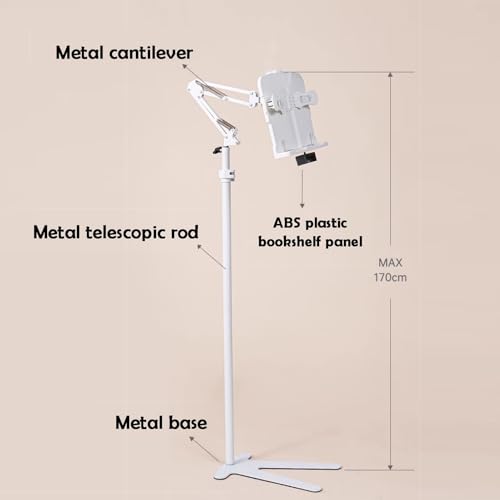 Soporte de lectura ergonómico que evita dolor de cuello con altura ajustable 3
