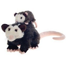 Fiesta Toys Opossum with Baby Plush Toy 10