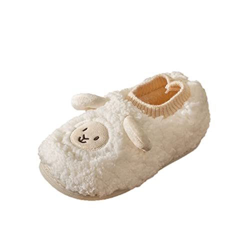 RTPR Pantuflas planas cómodas zapatillas al aire libre interior de las mujeres zapatillas otoño e invierno moda interior cómodo lindo bolsillo de cordero talón plano caliente ropa mujer zapatos,