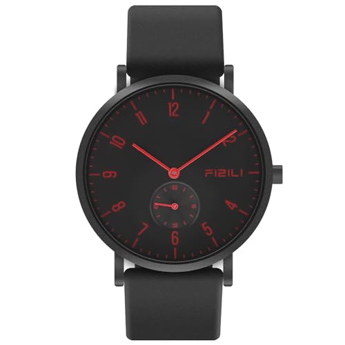 Montre homme ultra mince minimaliste étanche tendance 1100